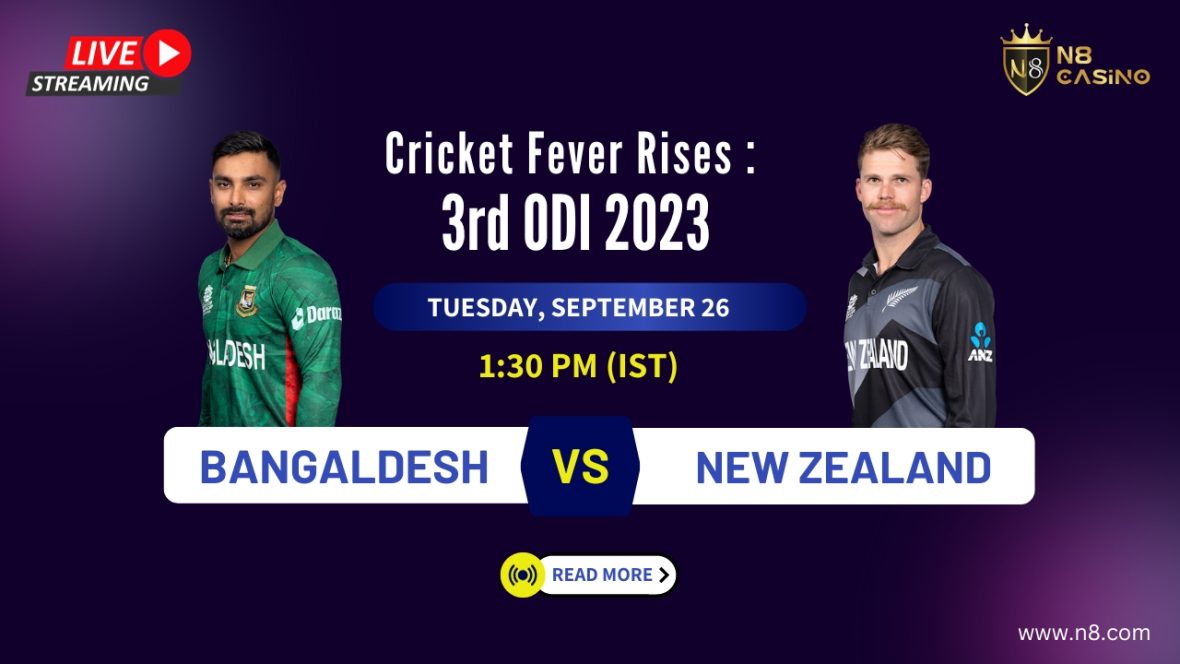 bangladesh vs New Zealand 3rd ODI