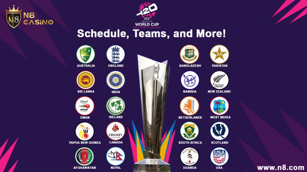 ICC Men's T20 World Cup 2024 schedule