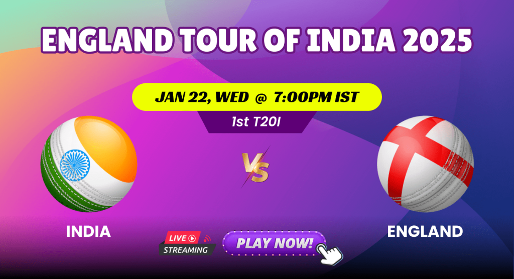 england tour of india