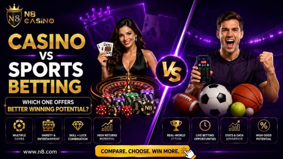 Casino vs Sports Betting