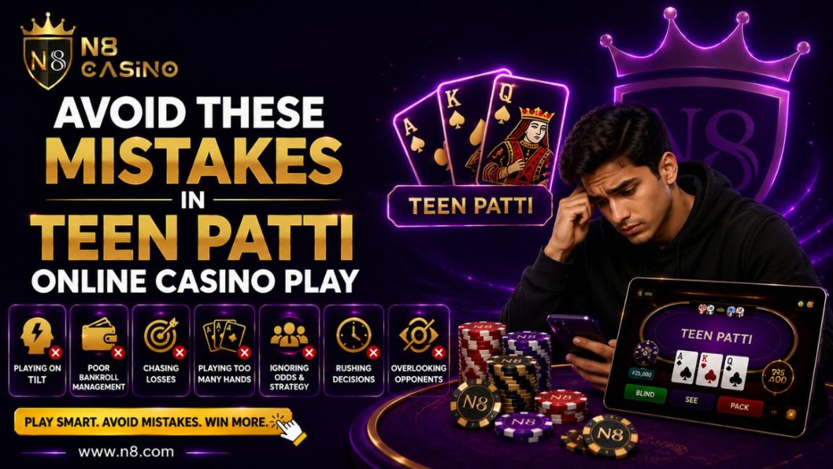 Avoid These Mistakes in Teen Patti Online Casino Play