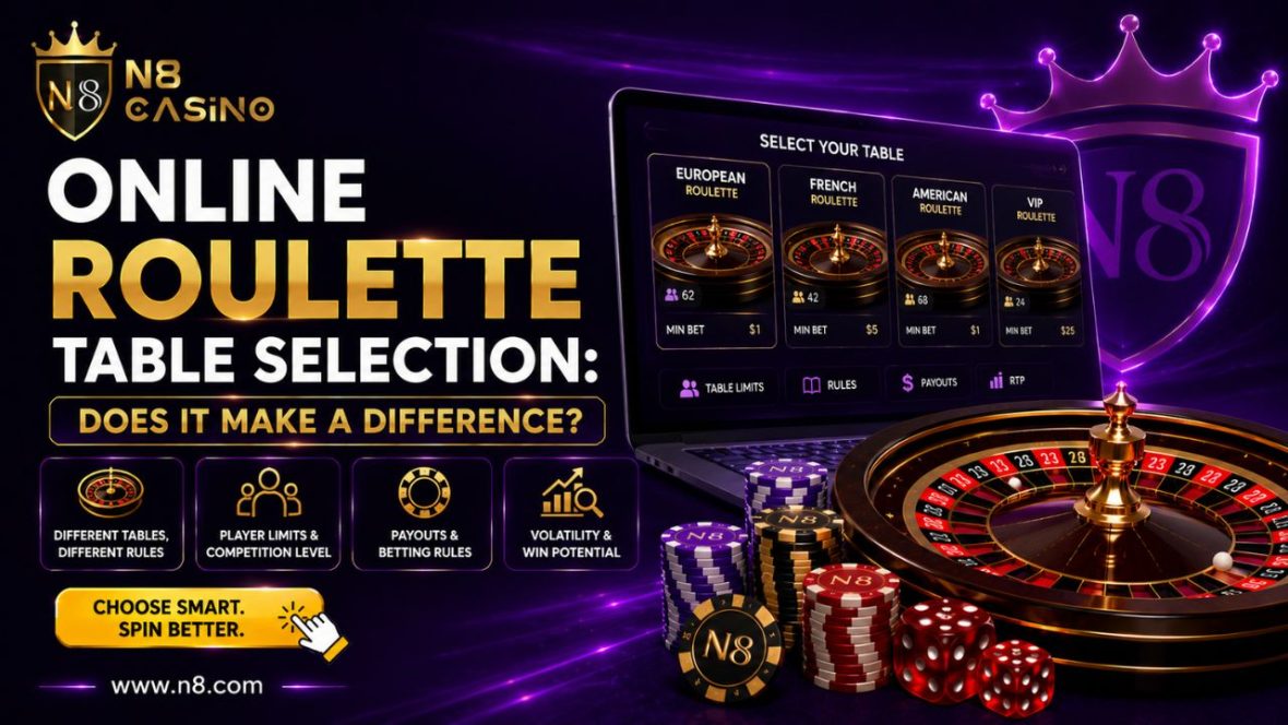Online Roulette Table Selection Does It Make a Difference