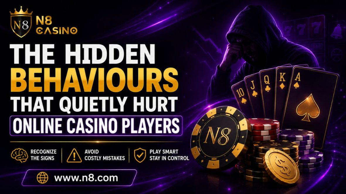 The Hidden Behaviours That Quietly Hurt Online Casino Players The internet is the best place for people to have fun playing casino games online. Not only you can enjoy live dealer tables which will make your heart race but also some old card games will be fun for you while modern slots could offer a good way to pass time. Besides, when gamers talk about the different ways of beating a game, it's their individual habits that can often change the whole picture much more. A couple of tiny actions like rash decisions or playing inconsistently might lead to the gradual diminishing of enjoyment without being noticed. By spotting the way these patterns work, players will be able to make wiser decisions and have a great time with each gaming session. If players play with awareness and discipline on N8 Games, it will result in a pleasant and profitable online betting experience. 5 Habits That Secretly Hurt Online Casino Players 1. Playing Without a Plan An online casino session started without prior planning tends to result in uncontrolled decisions and generally, one will not fully enjoy the experience. Plan ahead to know the games you want to play, how much time you would be there and decide as to whether you are discovering something new or just playing old friends. A simple goal helps you stay the course, not to mention that you can avoid distractions altogether. Players can explore various casino categories via the N8 website easily; This way, they can pick the games suitable for them and have a more structured gaming session. 2. Letting Emotions Control Decisions Pure logic can become easily swayed by emotions when it comes to decisions made at online casinos, Mostly following multiple wins or tough losing runs. Over-excitement usually turns into recklessness, whereas the feeling of annoyance can make one choose in a hurry and As a result take decisions that deviate from the set goals.Instead of getting worked up based on recent results, one should instead try to remain calm and decide everything thoughtfully during one's casino time. Keeping a composed mind means that you can fully appreciate the games with no pressure and eventually you get to a place where you play much more consistently and you make sound decisions in a responsible manner. 3. Constantly Switching Between Games There are so many online casino games to choose from that you might be tempted to keep trying something new. But, constantly changing game after game can leave you confused on how to get the most out of each game, as you don't get a chance to figure out their features, speed, and rules. Focusing your gaming time on fewer games will help you understand them better and make the overall experience more fun. By using N8, you can easily browse through different categories, save your favourite games, and get your regular gaming sessions going by returning to your go-to titles. 4. Ignoring Breaks Taking breaks periodically is vital to the enjoyment of online casino games. If one plays excessively for hours at a stretch, one's concentration gets impaired and the chances of acting rashly increase. Getting a few minutes of rest enables a person to refocus, decrease the mental wear and tear, and go back with a better state of mind. It also allows you some time to review your gameplay or decide for yourself whether and how you want to continue. Same thing, if expert athletes make sure to have a few minutes for rest between intense bouts of play, so should online casino players decide to take rests at certain time intervals during each session of play. 5. Expecting Every Session to Be the Same All casino sessions online have their own pace and no two will be the same. Looking for the same results every time will disappoint you greatly, and you need to accept that some sessions will be very quick and fun, while others may be slow, laid back, and detailed in their entertainment. Acceptance of this will help you remain calm and relaxed at all times, and allow you to see every session as a new opportunity to have some fun rather than try and beat the session last time and get the same results. Why Choose N8 Games? The Selection of the Platform is also very important to your whole experience. N8 Games offers an exciting selection of online casino games to suit any type of player. If you prefer traditional table games or more interactive live casino betting, or many feature-packed slots, you'll find what you're looking for here. Players can enjoy their favourite games on the N8 app with its easy access to their favourite games and seamless play the N8 app offers players can play with ease from almost any corner of the world. The N8 website however offers players fast loading, easy navigation and a large amount of games to help players easily find their new favourite. FAQs What are hidden behaviours in online casino games? Hidden behaviours are small habits, such as playing without a plan or making emotional decisions, that gradually affect your overall gaming experience. Why are breaks important during online casino sessions? Regular breaks help maintain concentration, reduce mental fatigue, and encourage better decision making throughout your gaming session. How can beginners improve their online casino experience? Beginners should learn game rules, play patiently, avoid emotional decisions, and focus on enjoying the experience while gradually building confidence. Why should I avoid constantly switching between casino games? Spending more time with individual games helps you understand their features and enjoy a more engaging experience instead of feeling overwhelmed by constant changes. Where can I enjoy a wide variety of online casino games? Players looking for a smooth and enjoyable gaming experience can explore the extensive collection of online casino games available on the N8 website or through the N8 app. Conclusion The Hidden Behaviours That Quietly Hurt Online Casino Players