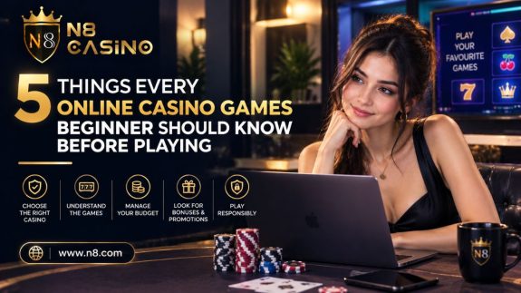 5 Things Every Online Casino Games Beginner Should Know Before Playing